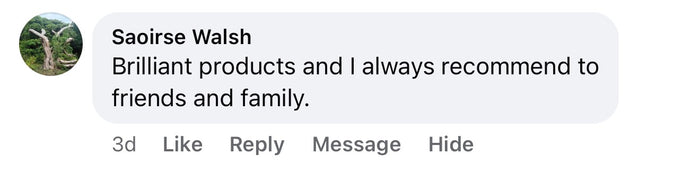 Customer comment