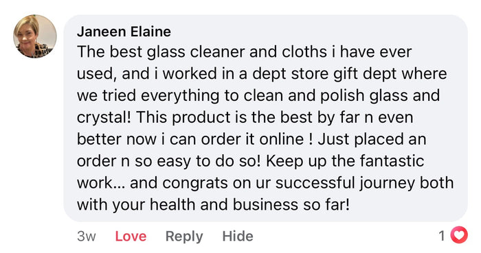Customer comment