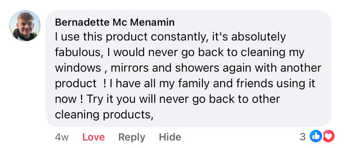 Customer comment