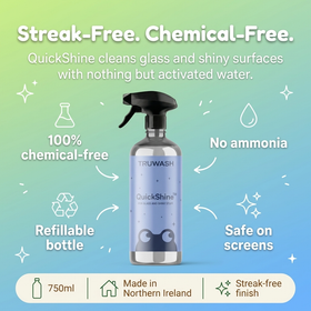QuickShine Glass & Shiny Stuff Cleaner - 750ml