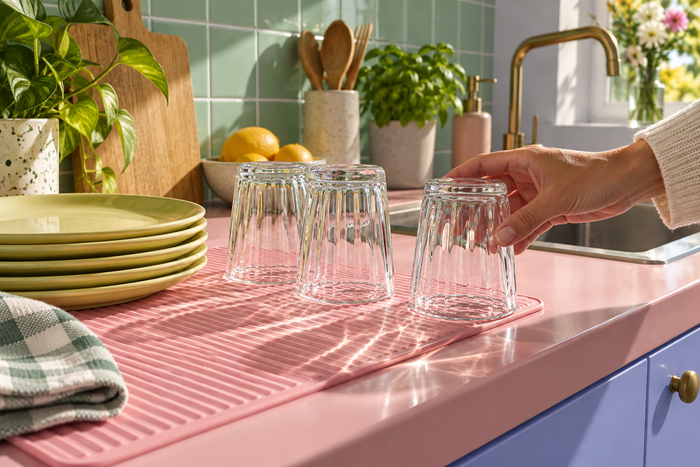 A kitchen that feels reset.