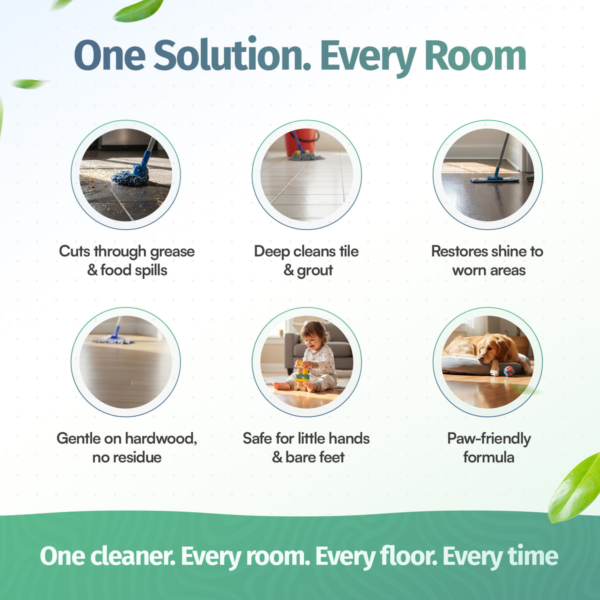 PureStep Eco-Friendly Floor Cleaning Sheets - 30 Washes