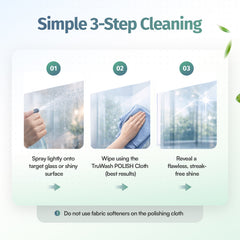 QuickShine Starter Pack - 750ml + 2 Polishing Cloths