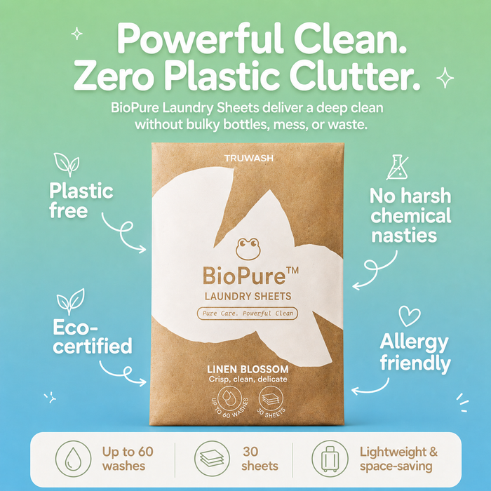 BioPure Eco-Friendly Laundry Sheets
