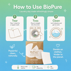 BioPure Eco-Friendly Laundry Sheets