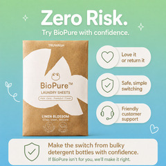 BioPure Eco-Friendly Laundry Sheets