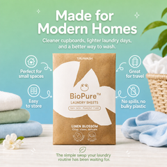 BioPure Eco-Friendly Laundry Sheets