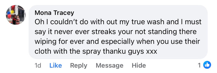 Customer comment
