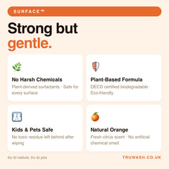 Surface Multi Surface Cleaner 750ml - Natural Orange Extract