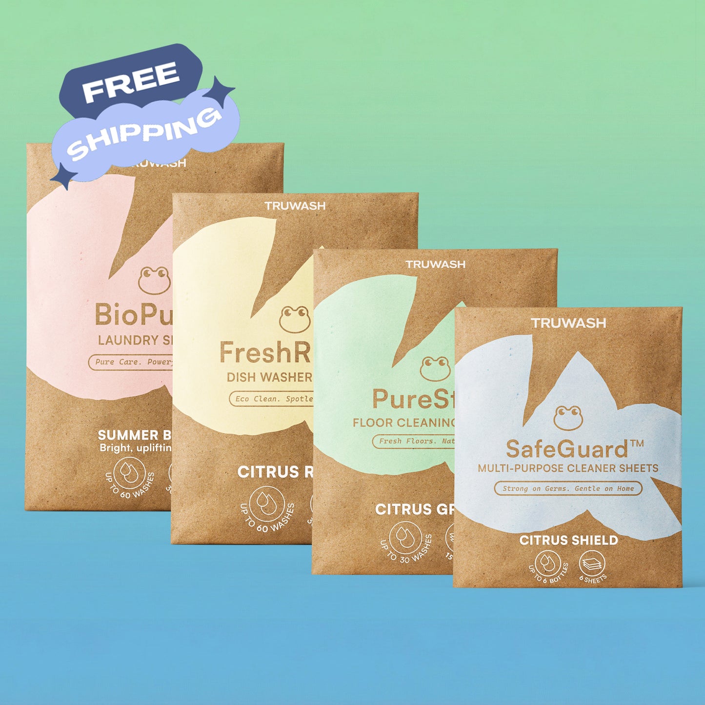 Meet The Sheets - Complete Eco Cleaning Sheets Bundle