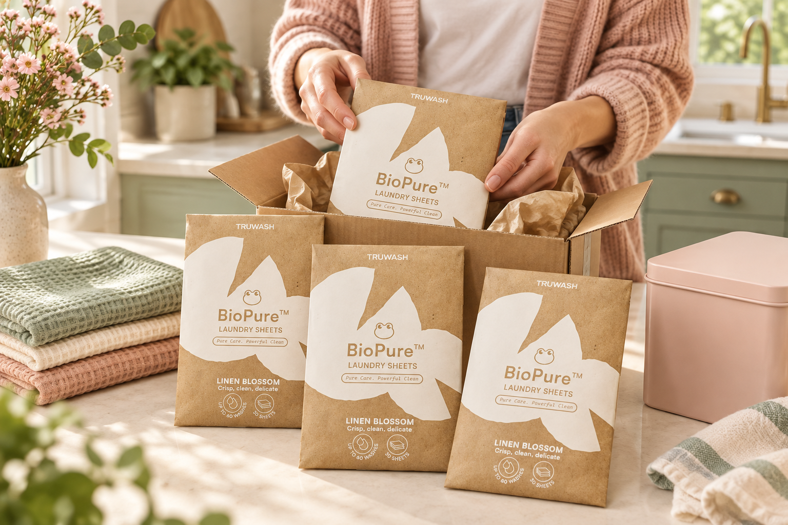 Unpacking BioPure at home